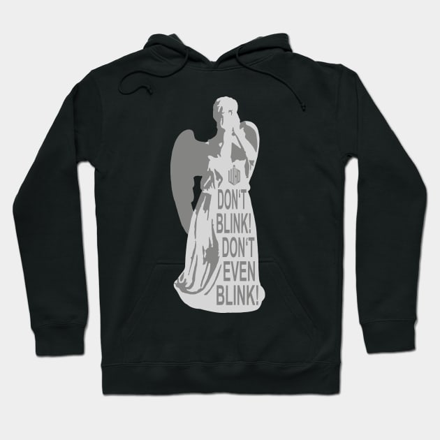 Alert - Weeping Angel  - Dont Blink 3 Hoodie by EDDArt